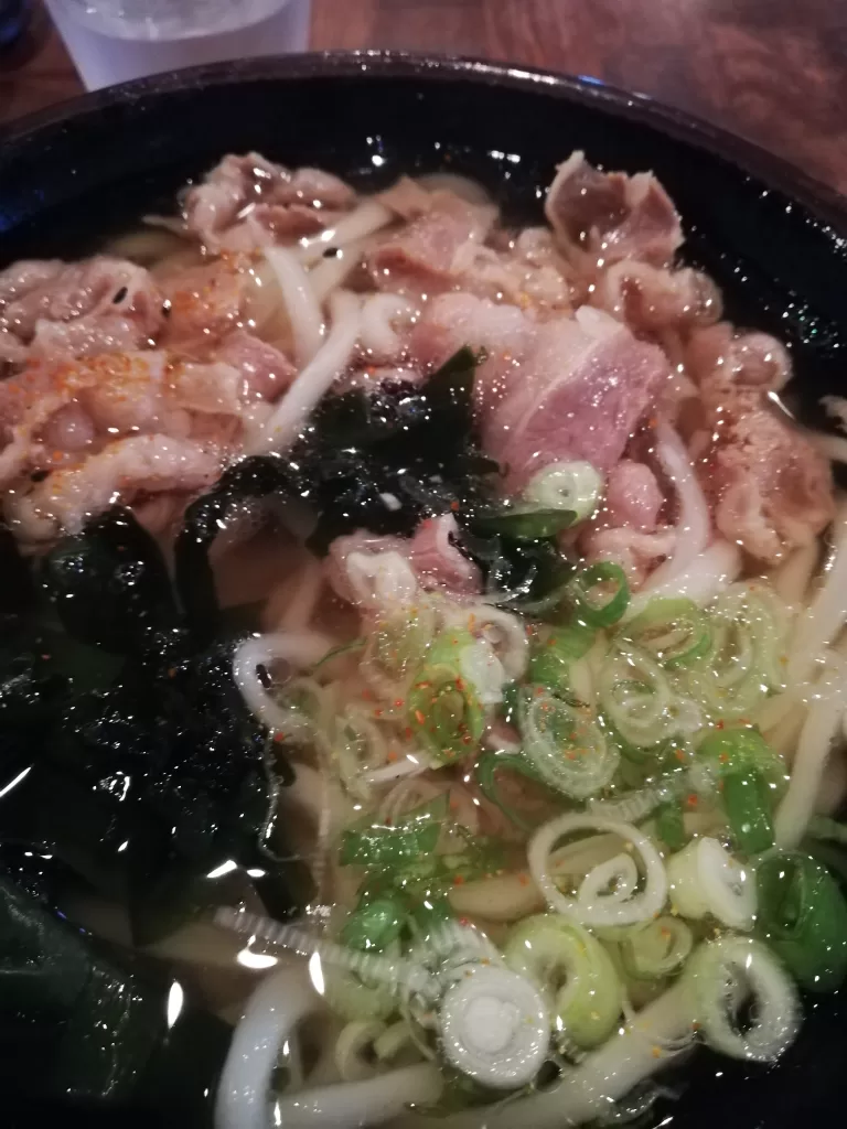 麺が柔らかいうどん
